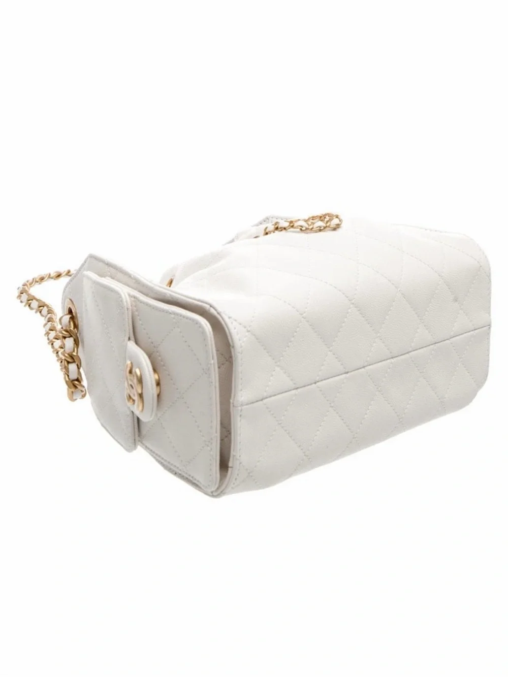 2026 Chanel Mini 25 White  Shoulder Bag